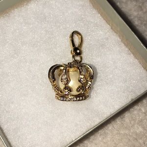 Juicy Couture gold crown charm